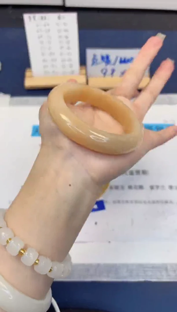 【闪购商品】石英质玉手镯未镶嵌311-财气镯-圈口57