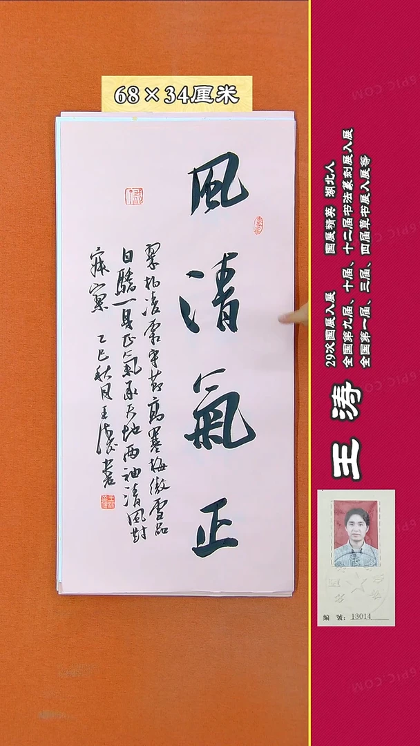 书法619D王涛书法作品