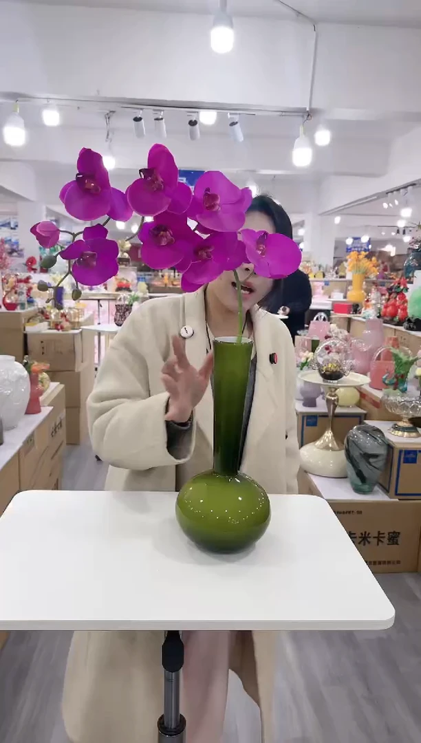 【闪购商品】琉璃瑞鸿花器早d-18