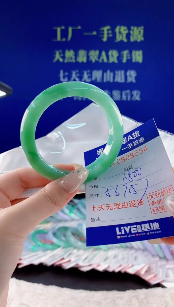 未镶嵌手镯翡翠54