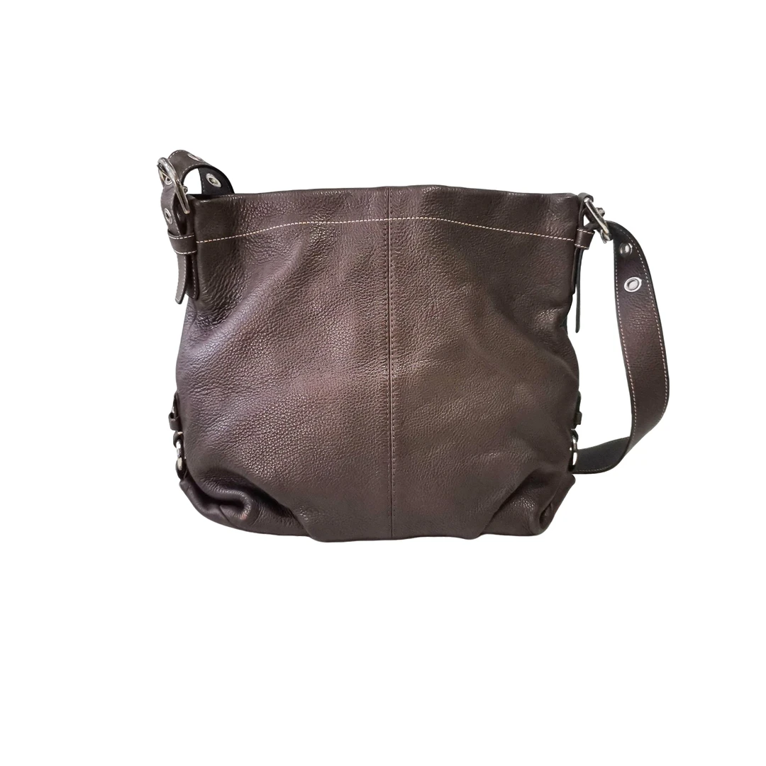 95新 COACH/蔻驰 Coach 棕元宝包 a022029