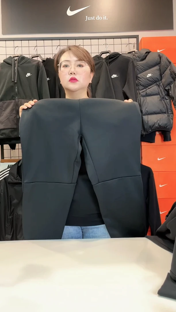 2123 华夫格子长裤M码110-130斤 不退换