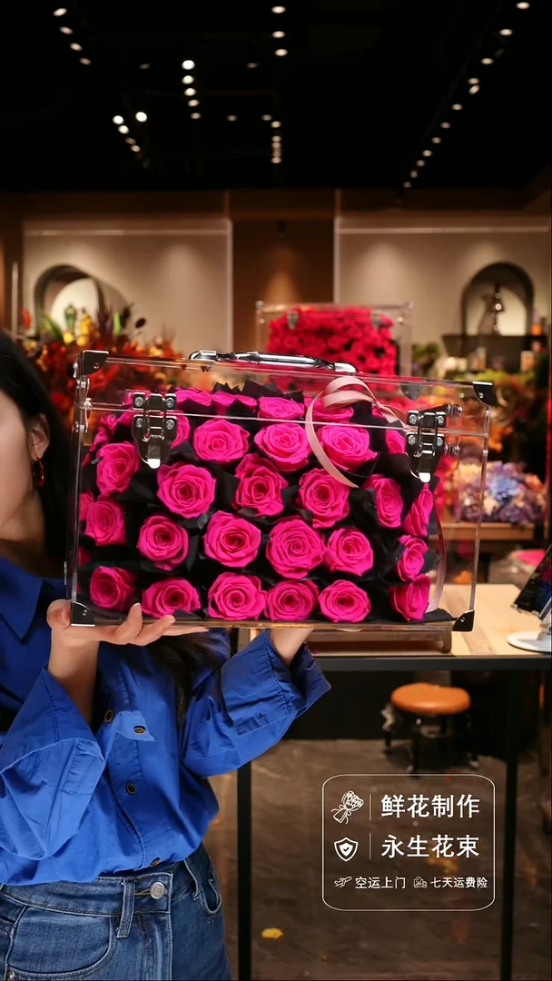 手工艺品琉璃手工花器花束空运包邮送货上门-以图片为准