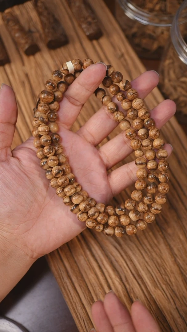 沉香手串达拉干虎纹0.88-30克+xx1221