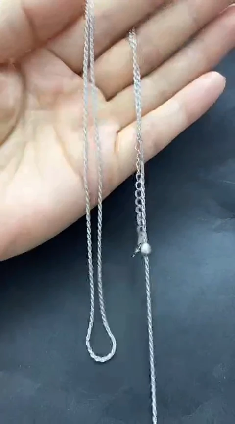 未镶嵌琥珀裸石项链
