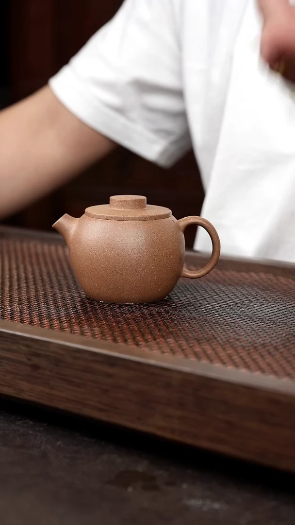 茶壶紫砂老段泥巨轮