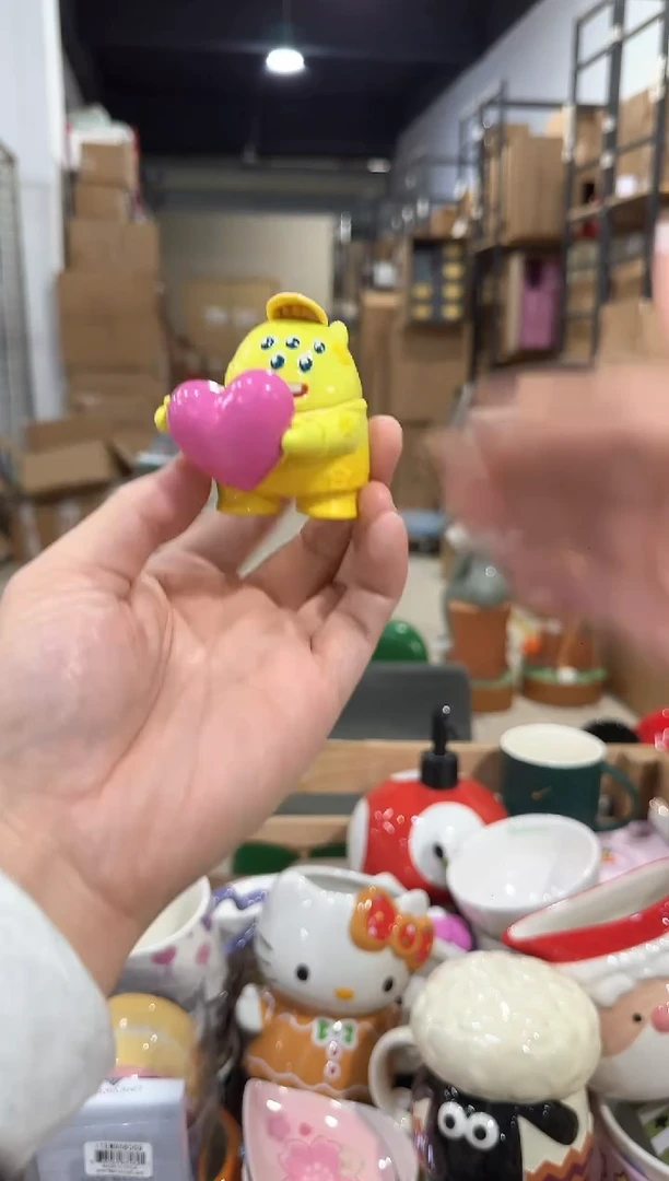 瓷片思乖宝摆件