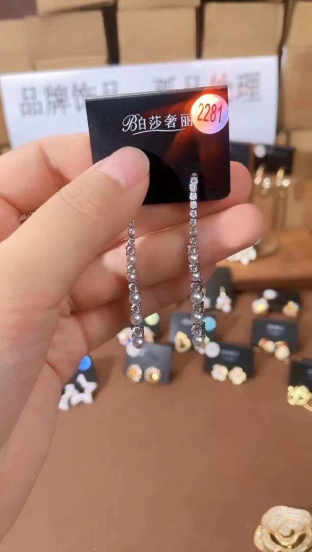 铜合金925银锆石柏2281