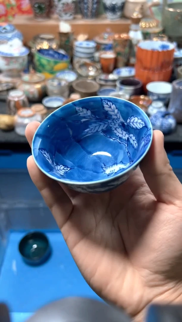 瓷片大*鱼夏目海外回流瓷器中古品。