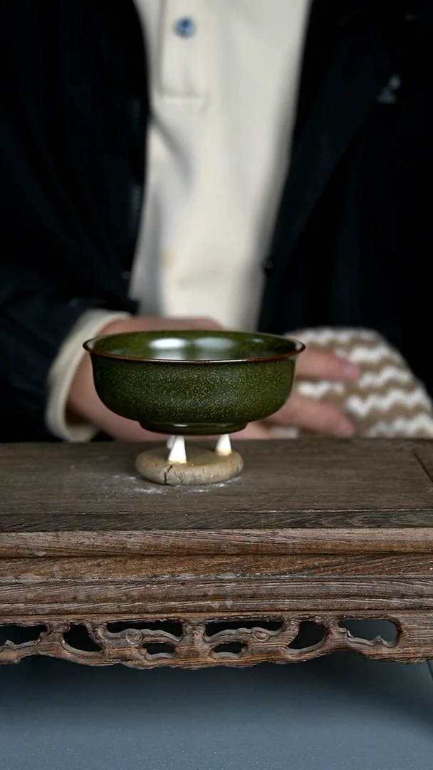 【闪购商品】杯078号茶叶末洒金普洱杯