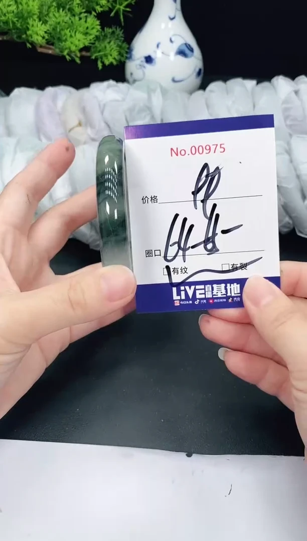 未镶嵌手镯翡翠975