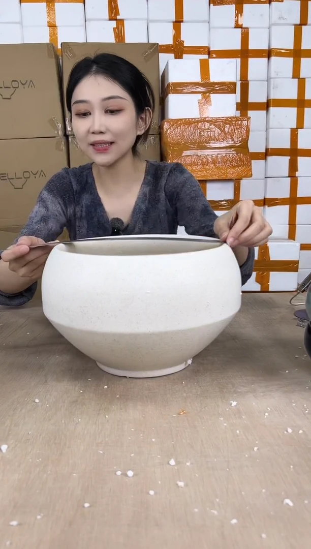 圆球白麻大号26x18