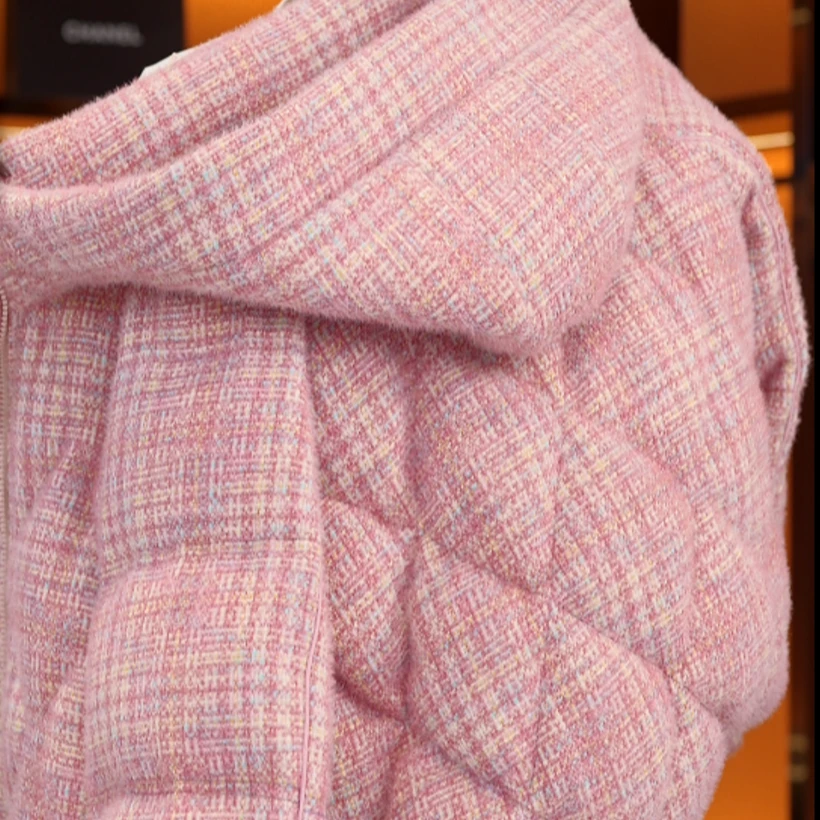 【进口品质】Livess2025新款时尚气质加厚保暖90羽绒服外套d544栗子