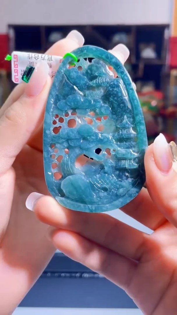 【闪购商品】翡翠吊坠(不含链)未镶嵌A18
