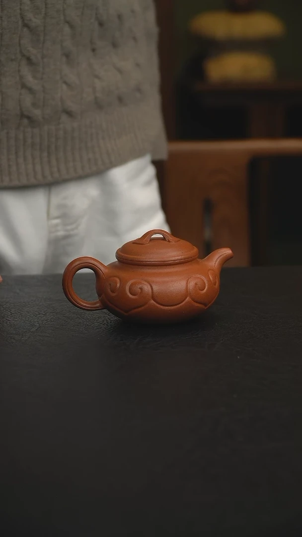 【闪购商品】紫砂茶壶A28仿古如意壶（多样性发其一）