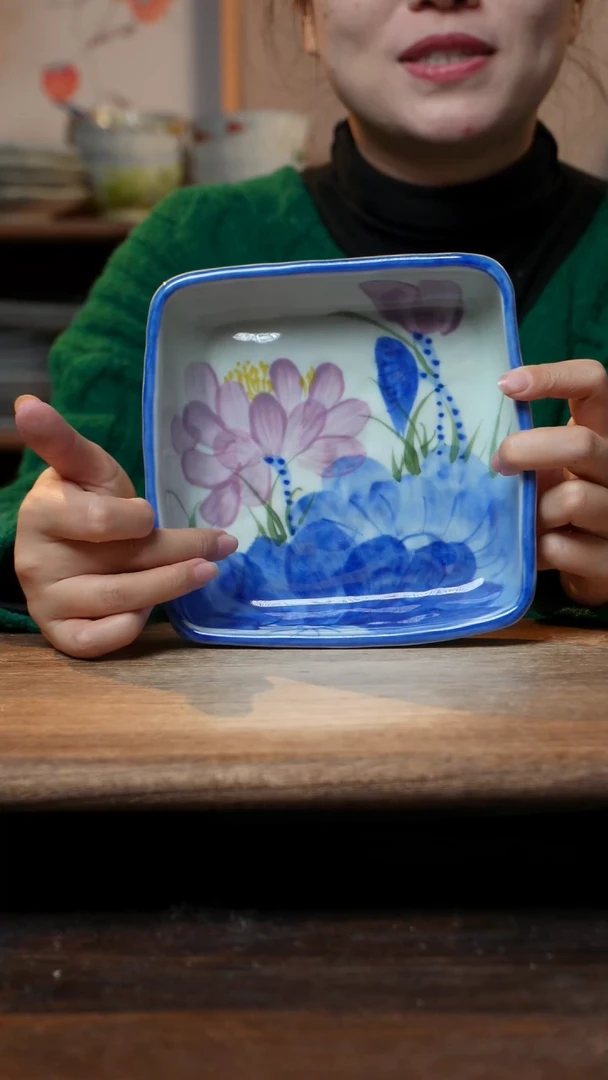 【闪购商品】碗1个景德镇高温瓷釉下瓷