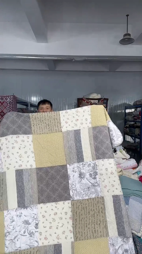 棉花220*240全棉床盖真拼