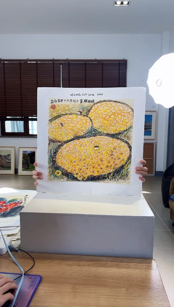 【闪购商品】版画限量亲签盖章版画S