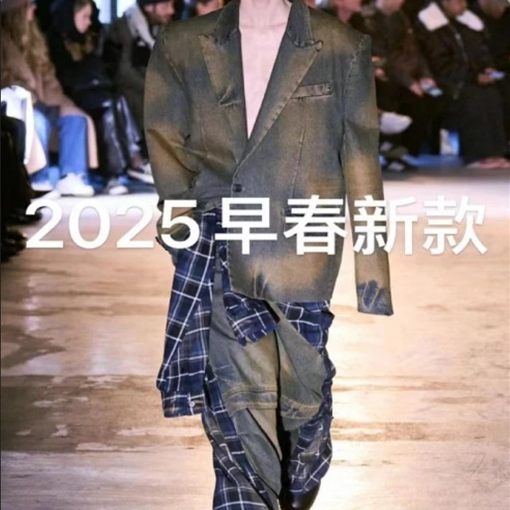 C2经典高级感男士新款时尚潮流宽松高品质高货设计师上衣