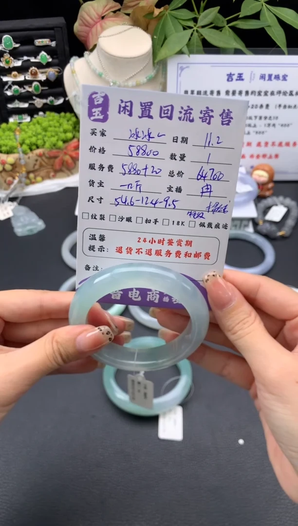 未镶嵌手镯翡翠?**?手镯  分单2