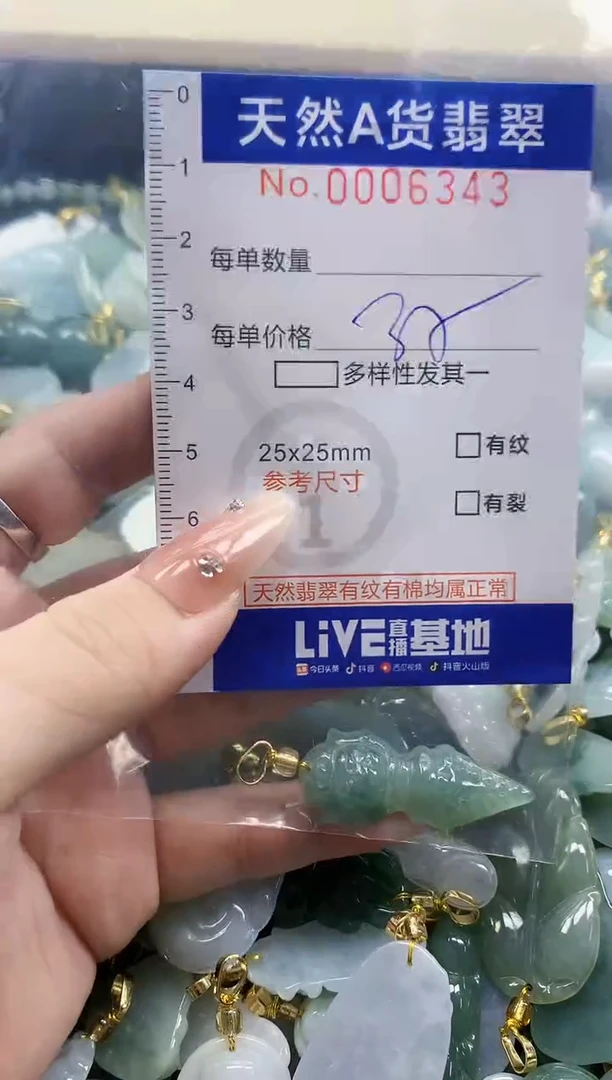 颈饰未镶嵌翡翠天然A货翡翠