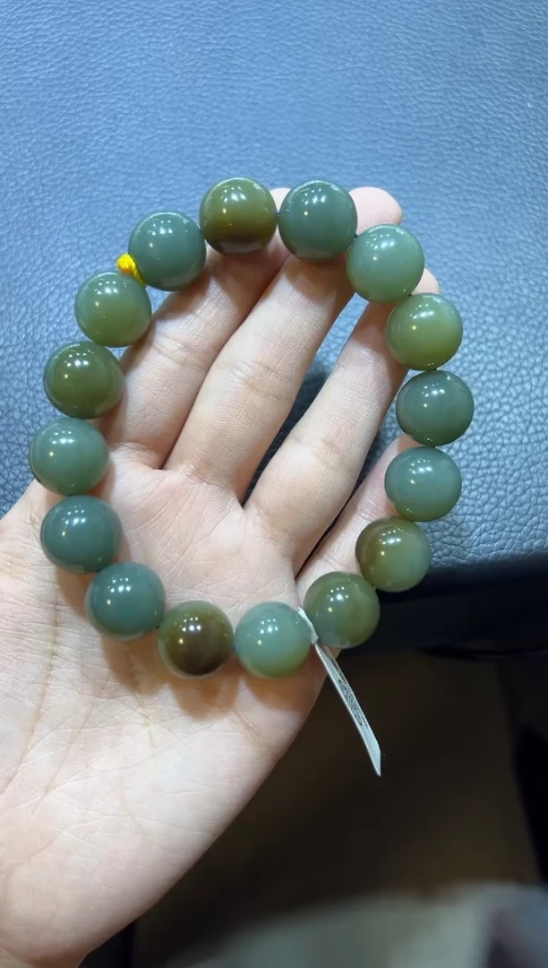 未镶嵌手串和田玉且末蓝手串（产地直发）