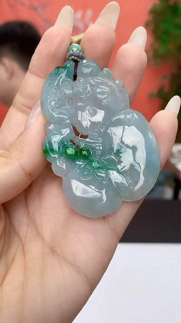 未镶嵌定制翡翠4917ty-毛货挂件28