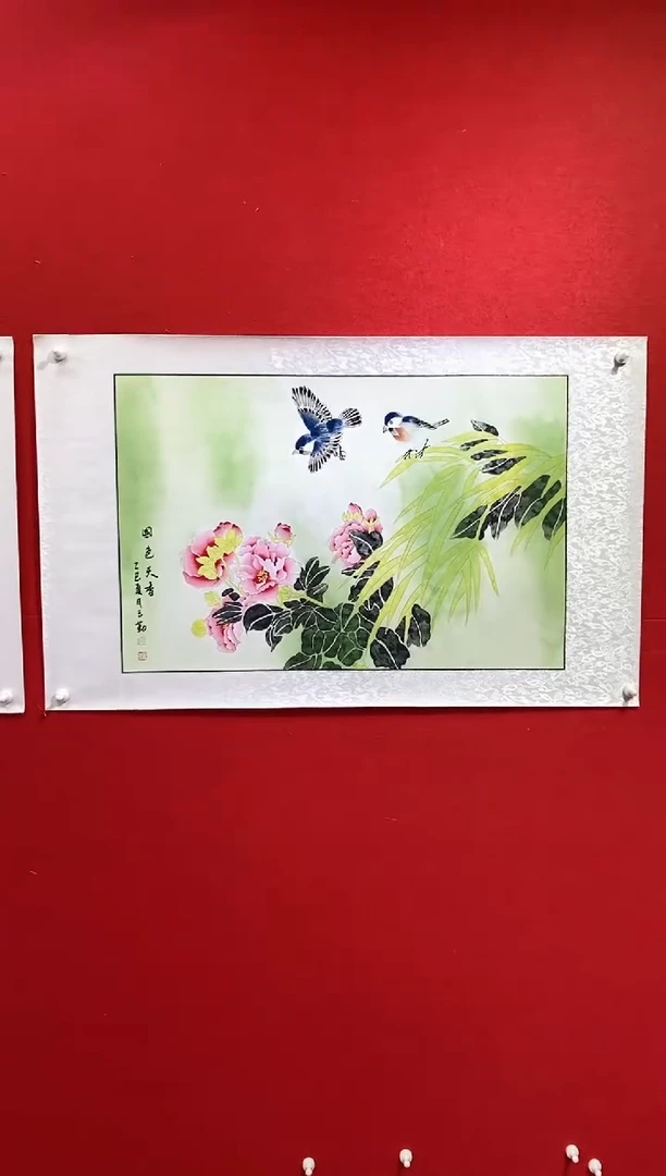 国画国画NYQ杰牛云勤老师作品