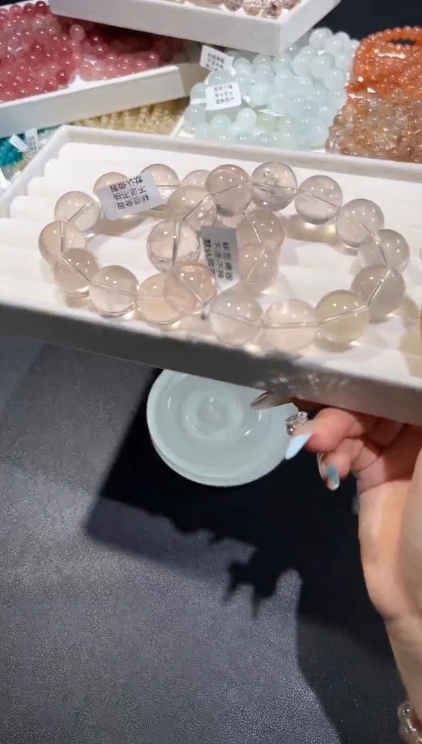未镶嵌手链水晶10a多样性发其一【1条】默认微瑕19mm