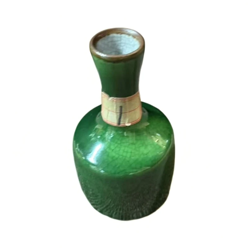 景德镇陶瓷满开片观赏瓶12-1-4-A083