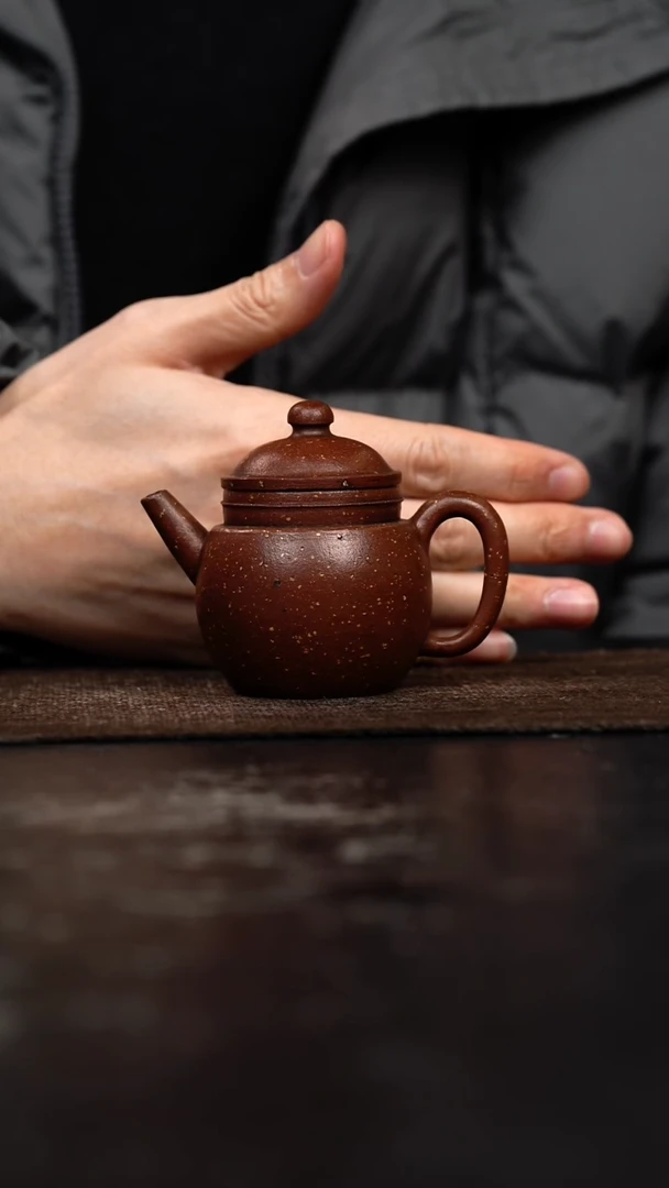 茶壶紫砂原矿手工壶80CC
