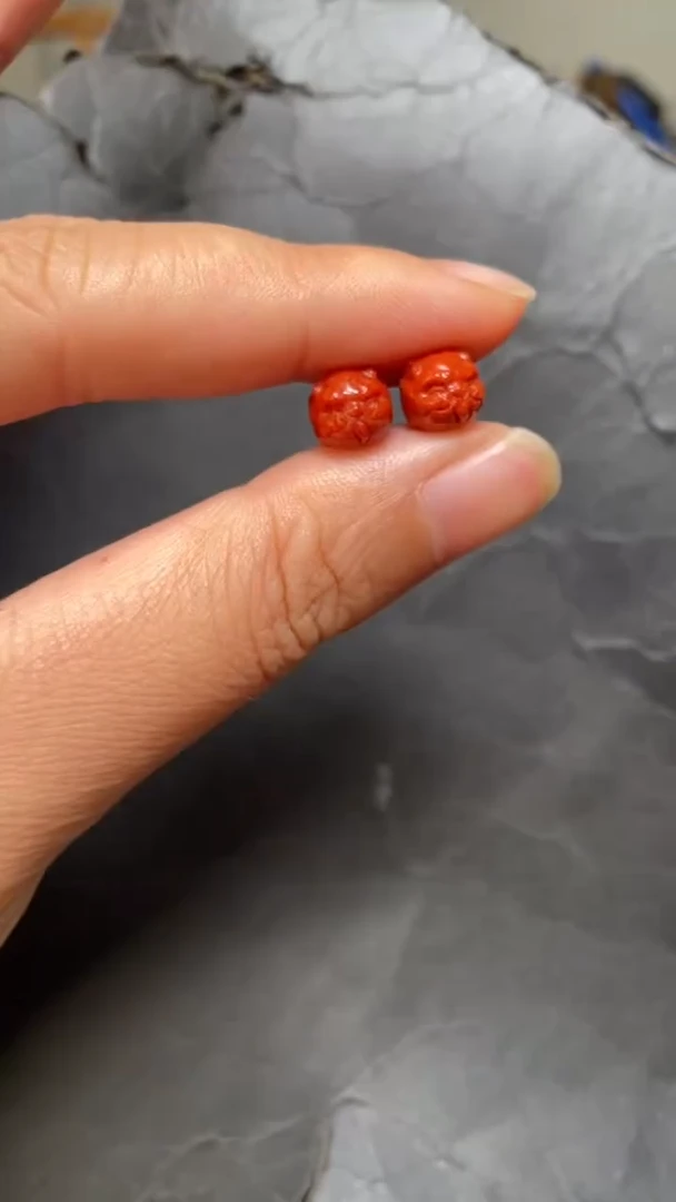 未镶嵌3南红玛瑙配饰