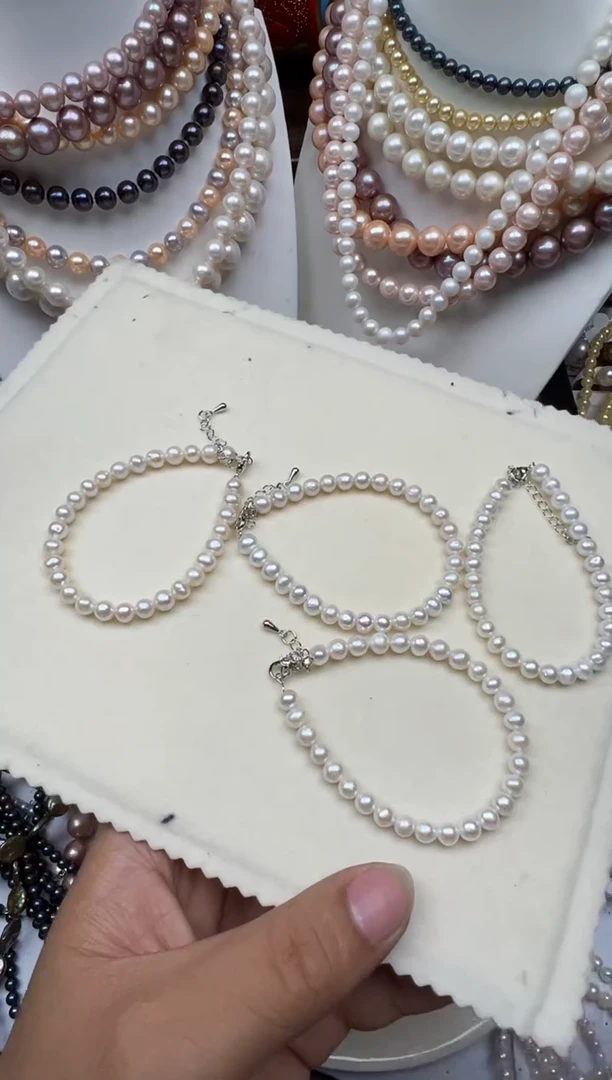 淡水珍珠未镶嵌颈饰1