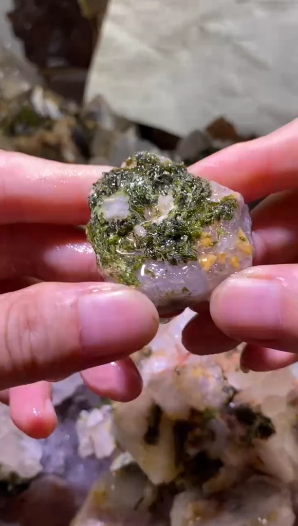 未镶嵌珠宝半成品水晶20号莫奈四川超七花园水晶