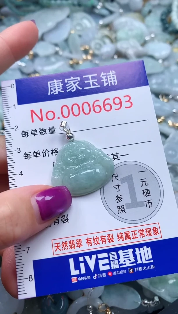 颈饰未镶嵌翡翠6693