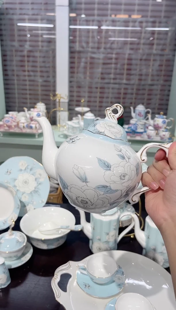 36%以上骨粉骨瓷大茶壶