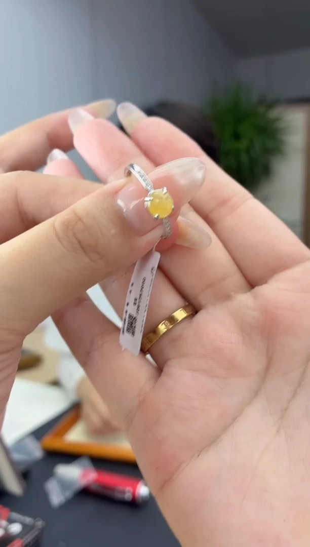 银S925镶嵌戒指翡翠111111111