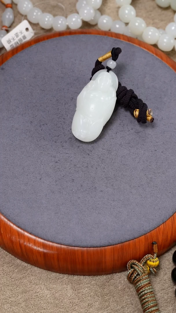 未镶嵌手链和田玉芭莎 佛公