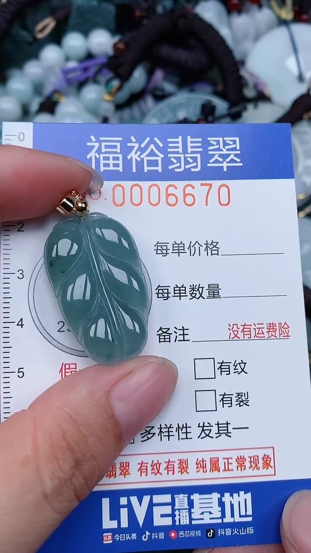 颈饰未镶嵌翡翠...0006670