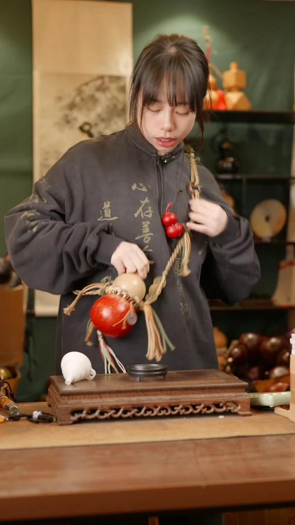 266号精品天然大漆酒葫芦一物一拍~