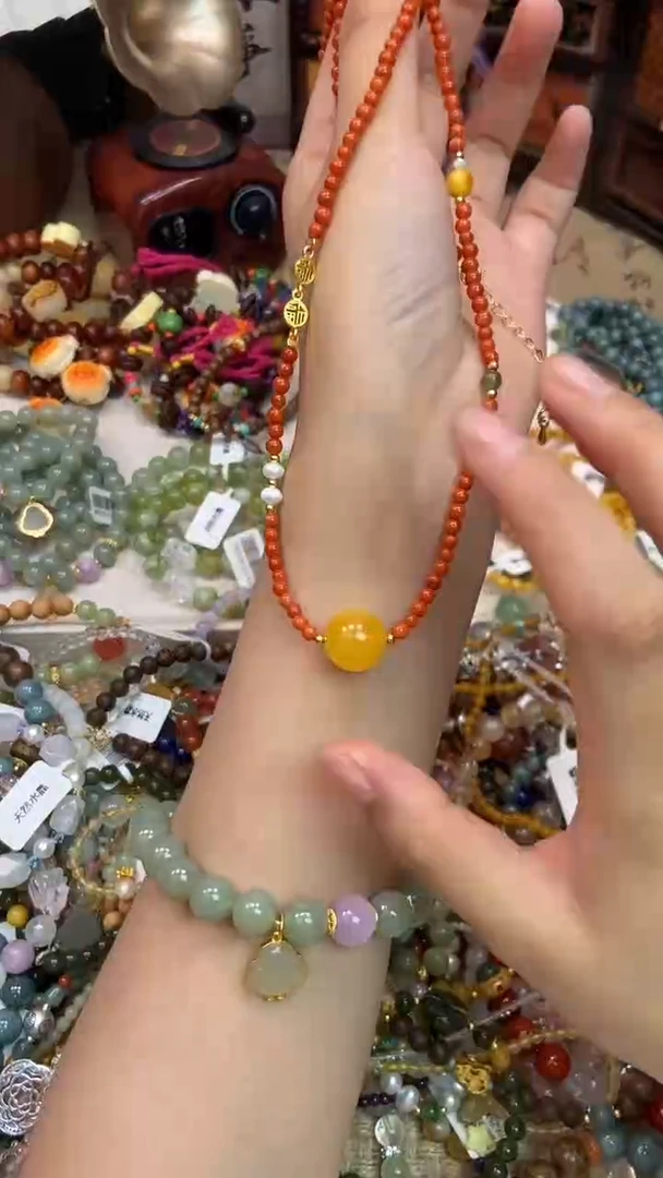 项链玛瑙未镶嵌386