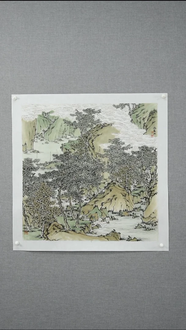 【闪购商品】绘画尚原-山水-4.4平尺-01