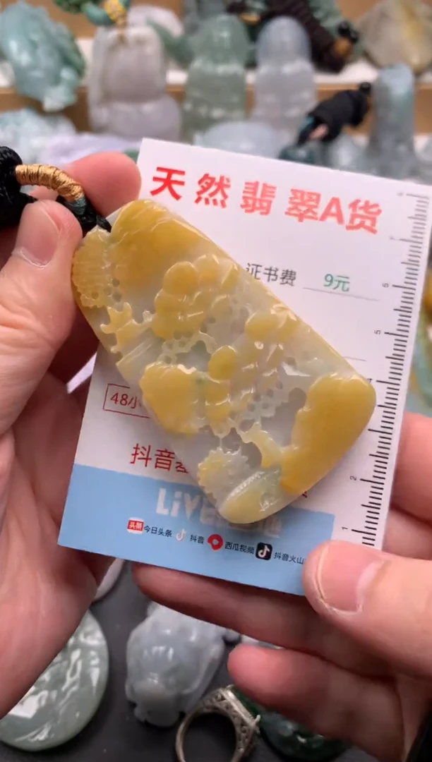 吊坠(不含链)未镶嵌翡翠1