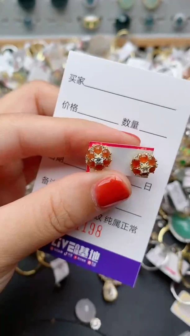 银S925镶嵌戒指翡翠.