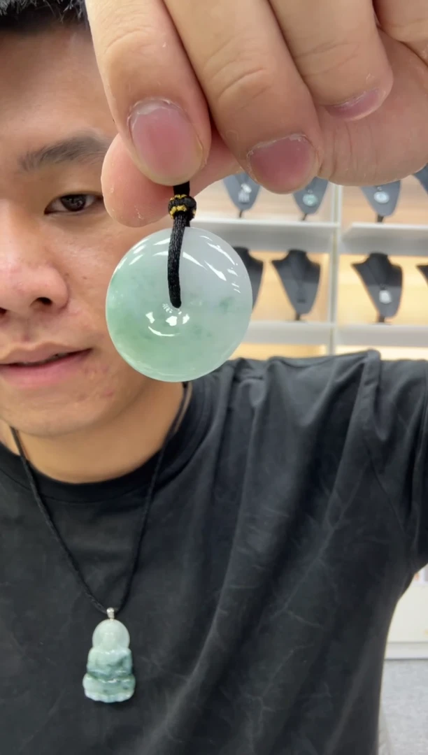 未镶嵌挂件翡翠天然翡翠A货孤品一件