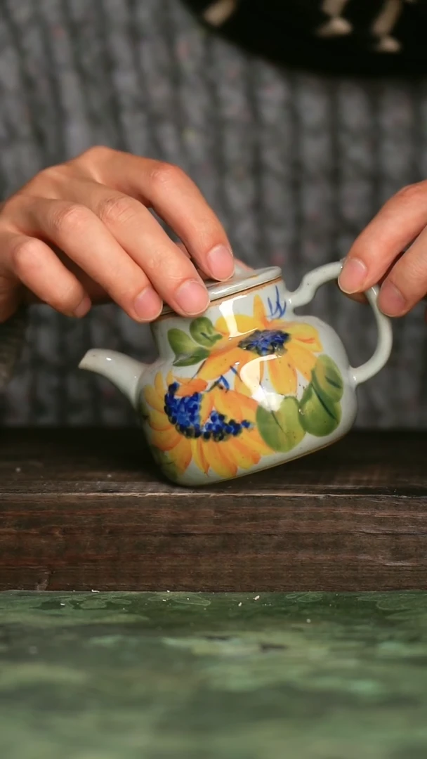 【闪购商品】青诗集手工手绘瓷器