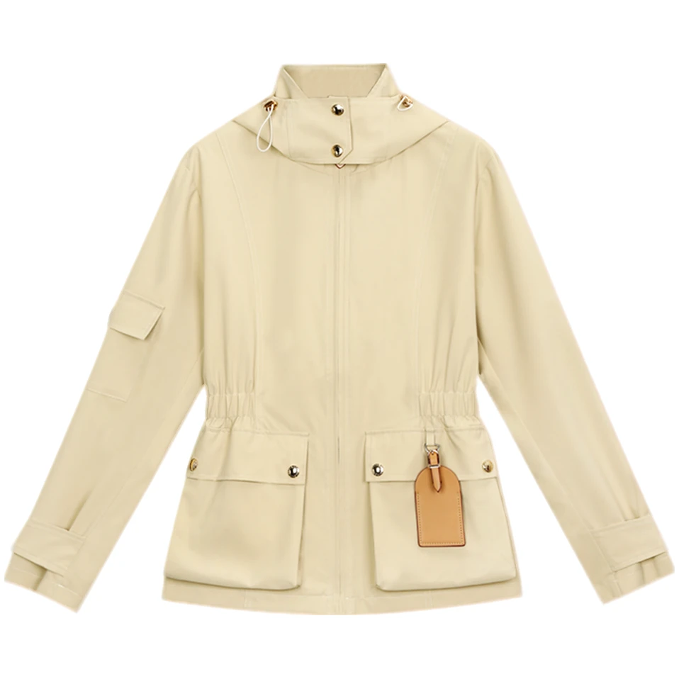 CocoHerben高奢系列设计师早春时尚女式外套H-WT-Y031