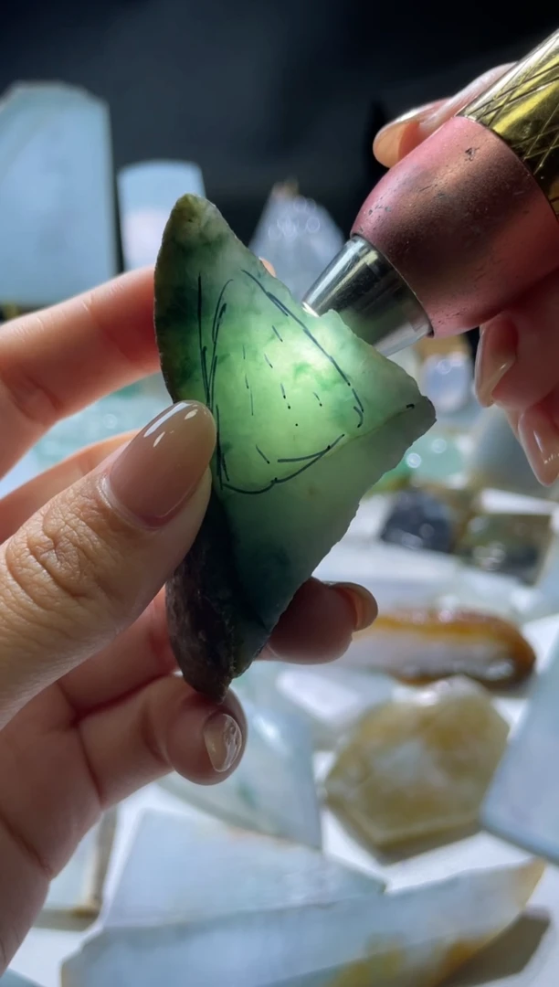 未镶嵌定制翡翠定制料子