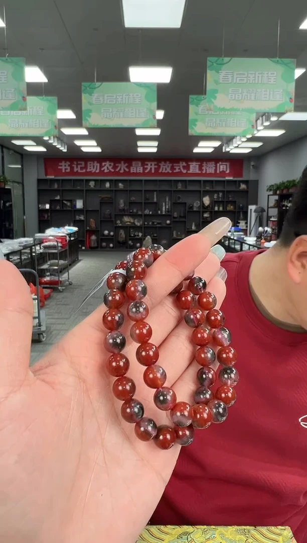 【闪购商品】水晶手链未镶嵌B6 GWJ1121约9mm多样性发一件