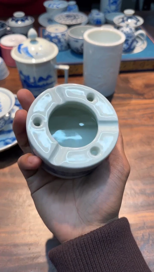 【闪购商品】天义华 青花烟灰缸（小）